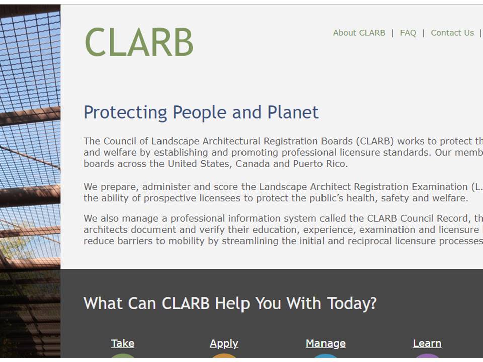 CLARB Website