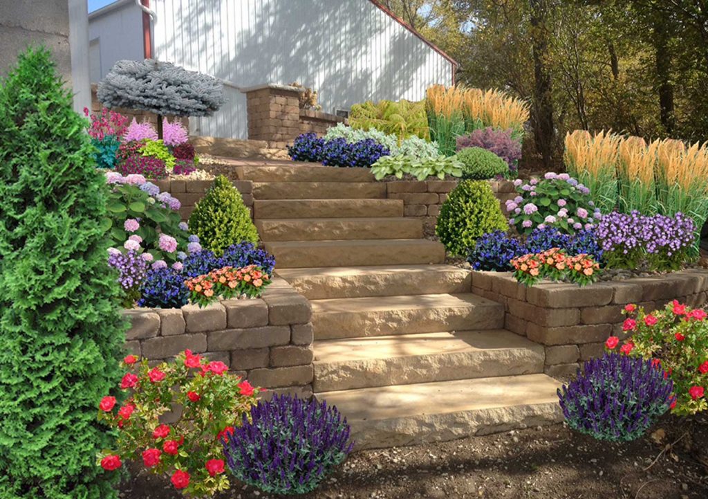 2019 top free garden design app retaining wall elevation